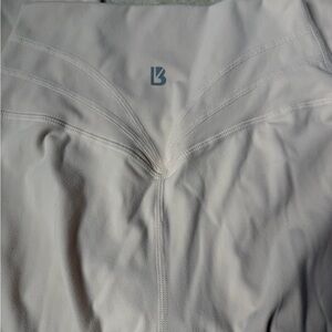 Buffbunny Collection Legacy Leggings - Cream / Beige - Size Small